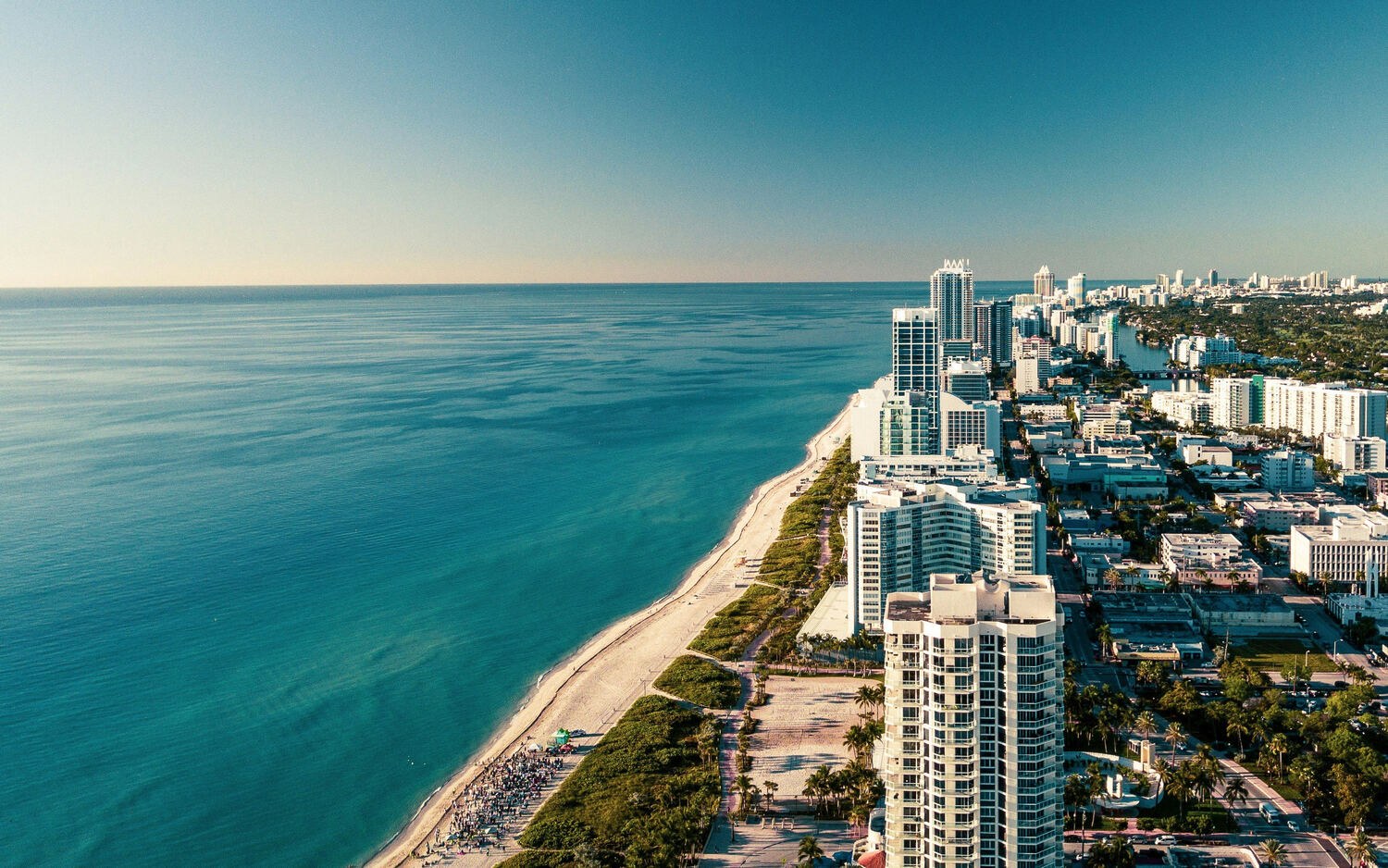 Miami Beach from above